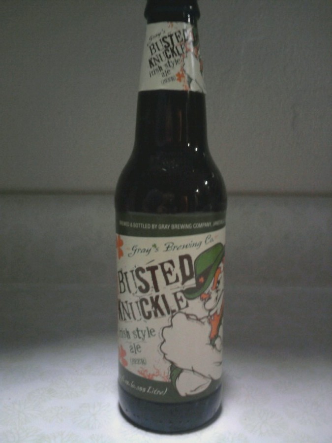 Gray Brewing Co. Busted Knuckle Irish Ale Thoughts on Beer